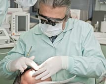 dentist at work