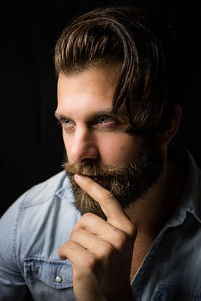bearded man